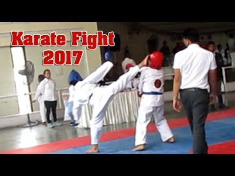 karate fight in india jatin blue corner won gold medal youtube