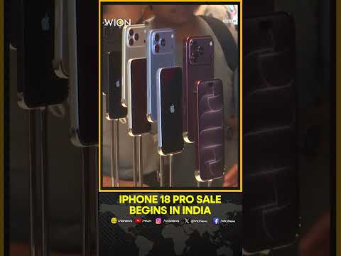 iPhone 18 Pro and Pro Max Officially Go on Sale in India | WION Shorts