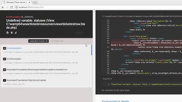 Build A Ticket Management System In Laravel: View Composers In Laravel (14/16)