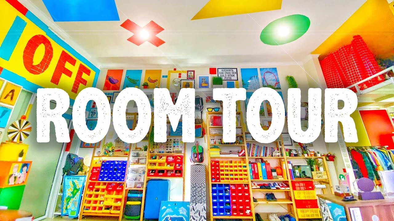 BEGINIAN CUMA DI KAMAR AULION || Room Tour 2020