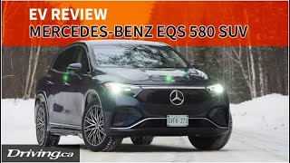 ⁣2023 Mercedes-Benz EQS 580 SUV | EV Review | Driving.ca