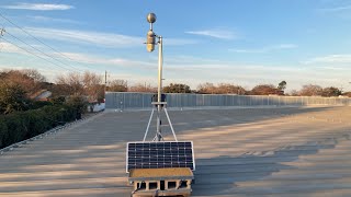 Large weather station lost in storm, Carrollton TX March 4 2025