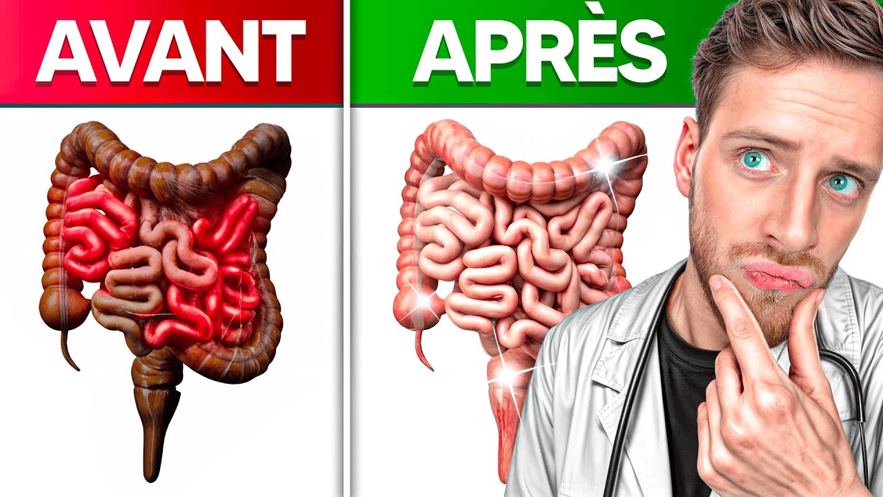 TOP 5 des aliments qui NETTOIENT TES INTESTINS et boostent ta digestion !