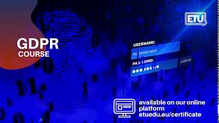 GDPR COURSE