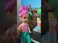 Mainan barbie, mainan panda, mainan mobil, mainan pohon, mainan anak