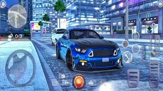🌟City Night Driving Ford Mustang 🐎 | Petrolhead Traffic Quests Joyful City Ride - Android Gameplay screenshot 3