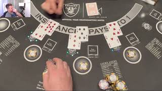 Split 2's Never Lose Mr. Hand Pay Goes to The Limits Playing High Limit Black Jack at M Casino!