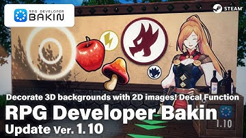 [RPG Developer Bakin] Ver. 1.10 New Features Trailer
