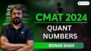 CMAT 2024 | Quant Numbers | Ronak Shah #cmat2024
