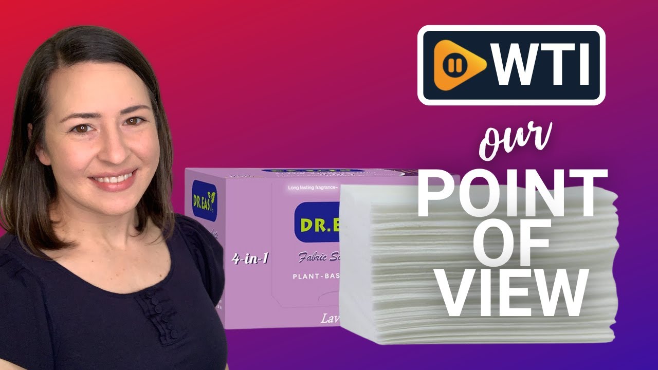DR.EASY Dryer Sheets | Our Point Of View - YouTube