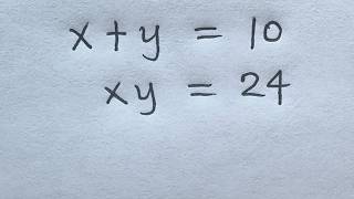 Solve for x and y in this nice Algebra equation | Math Olympiad Mathematics