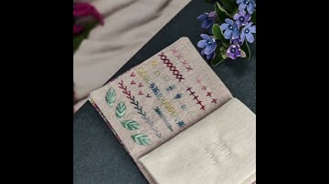 Stitch Sampler Book Preview