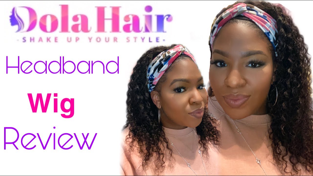 Headband Wig Review | Dola Hair (Coupon included) - YouTube