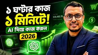AI দিয়ে ১ ঘণ্টার কাজ ১ মিনিটে | Real Life AI Tricks Bangla Tutorial
