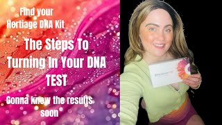 DNA Heritage Testing Kit ￼. Sending out the results. ￼