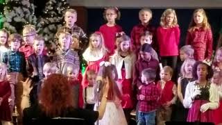 Avalynne's duet at 2019 Lincoln Christian Church Christmas concert