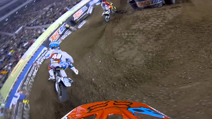 GoPro HD: Broc Tickle Main Event 2013 Monster Energy Supercross from Salt Lake