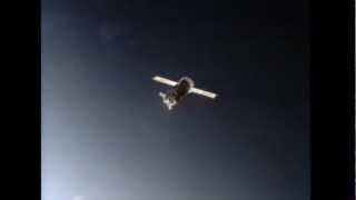 Russian Cargo Ship Docks to Space Station