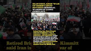 Iran Declares ‘War of Resistance’ ⚠️US-Iran Tensions Could Trigger Long Conflict