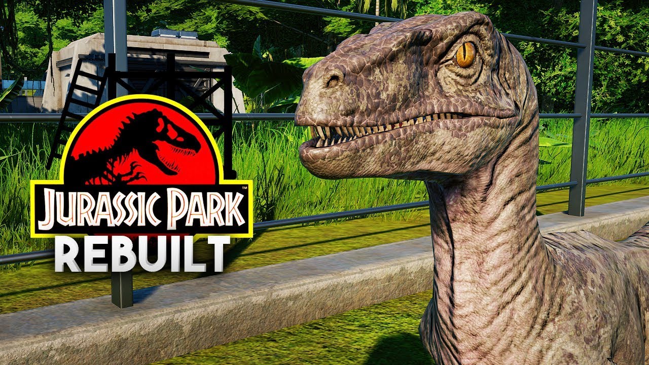 CLEVER GIRL! THE RAPTORS ARE OUT | Jurassic Park 1993 Rebuilt (Jurassic ...