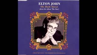 Elton John On Dark Street promo CD single