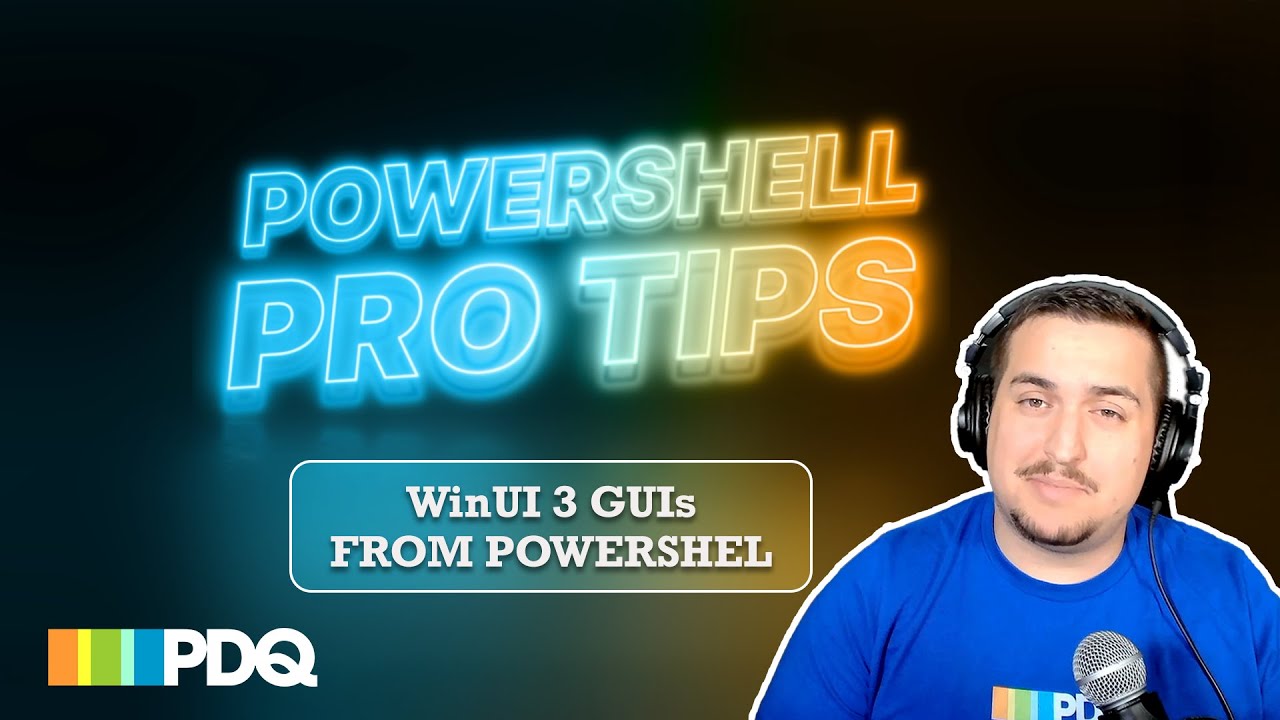Советы Powershell Pro: создавайте потрясающие графические интерфейсы WinUI 3 с помощью PowerShell...