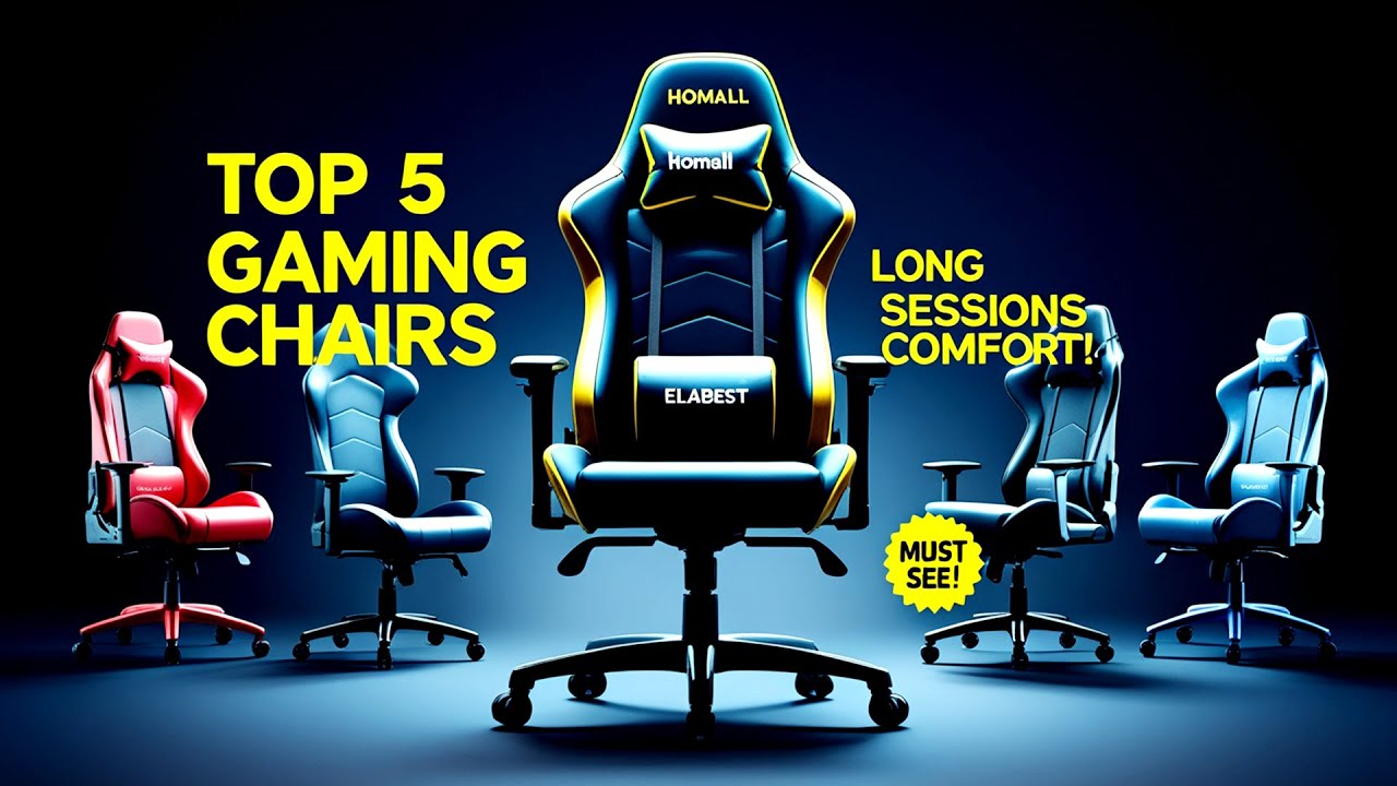 Пять лучших игровых кресел для длительных сессий — максимальный комфорт и поддержка!