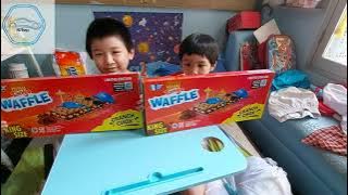 Unboxing Waffle Tango King Size wow gede banget