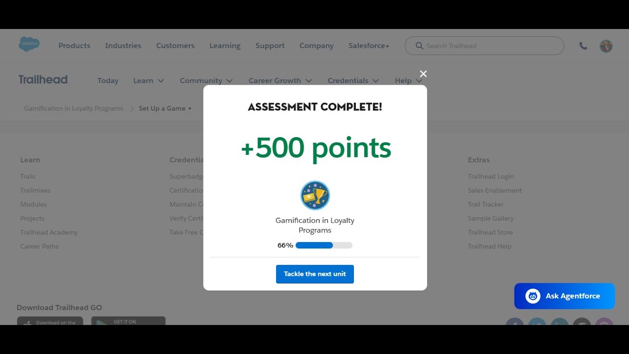 Set Up a Game | Gamification in Loyalty Programs - Trailhead Salesforce ...