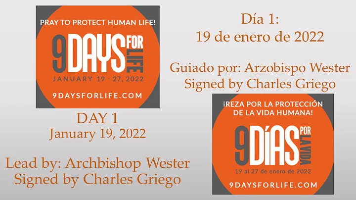 9 Days for Life Novena - Day 1