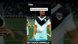 Ref Calls "Shockingly High Tackle" in Rugby League RAW