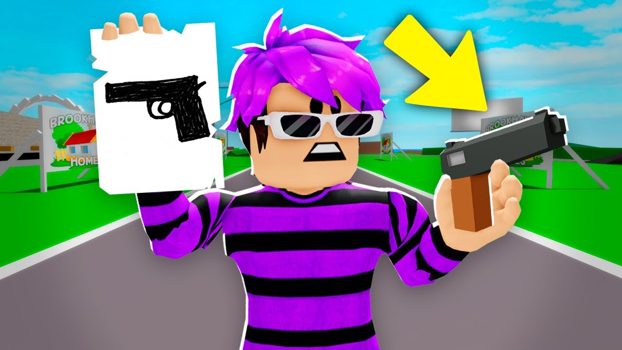 EVERYTHING I DRAW COMES TRUE! (Brookhaven)