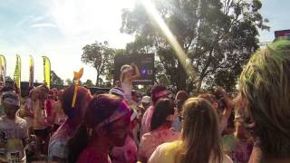 The color run 2013 gold coast - Gopro