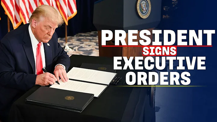 LIVE: US President Donald Trump signs an Executive Order at Oval Office