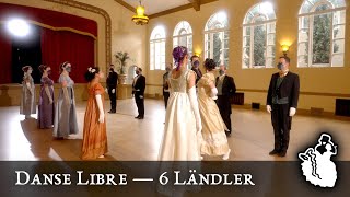 6 Ländler (Beethoven) — Vintage Social Dance Waltz — Danse Libre
