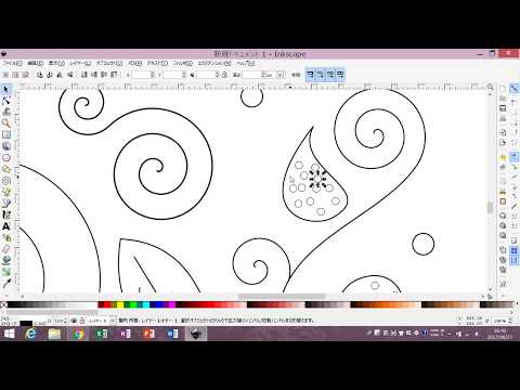 Inkscape　模様