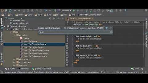 Go To Symbol for decompiled Elixir and Erlang moduels from BEAM files in IntelliJ Elixir 4.8.0+