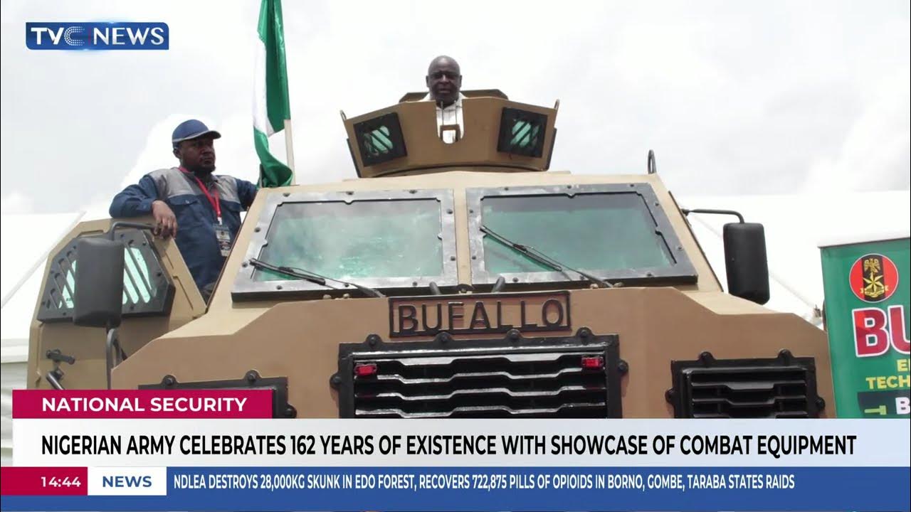 Nigerian Army Celebrates 162 Years Of Existence With Showcase Of Combat Equipment