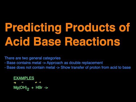 How to Predict Products of Acid Base Reactions Practice Problems, Examples, Rules, Summary