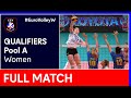 Estonia vs. Switzerland - CEV EuroVolley 2021 Qualifiers Women