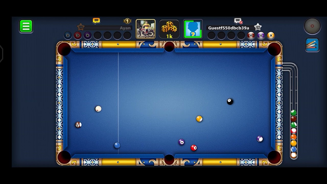 8 ball pool Gameplay #8ballpool - YouTube
