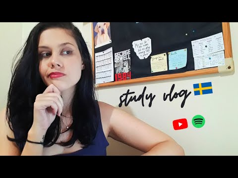 swedish study vlog *cause young royals is coming bb*