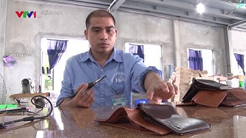 Đào tạo  nghề và tạo việc làm cho người khuyết tật VTV1 ngày 15 10 2018