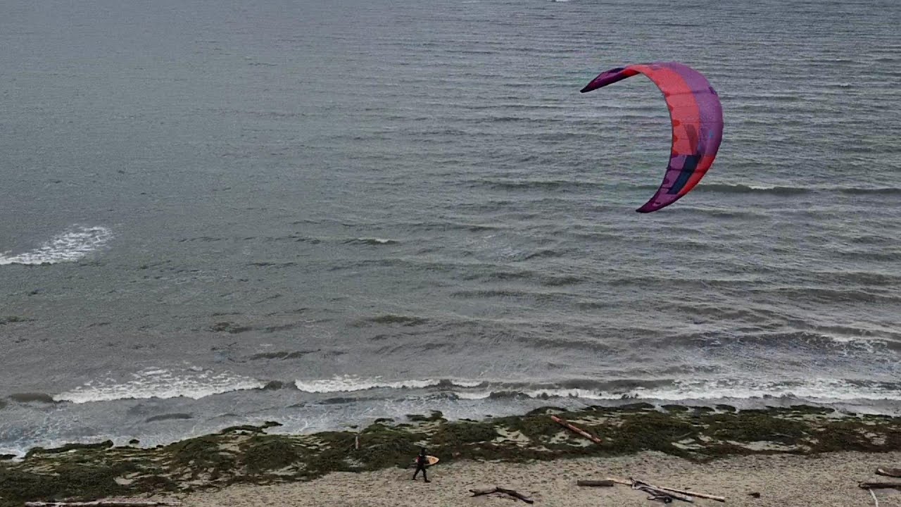 Kiteboarding Tsawwassen Boundary Bay Vancouver YouTube