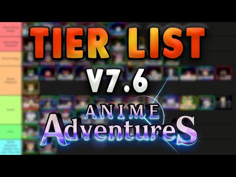 Create a Anime Adventures Unit Tier List - TierMaker