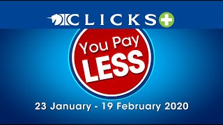 You Pay Less At Clicks With Great Savings