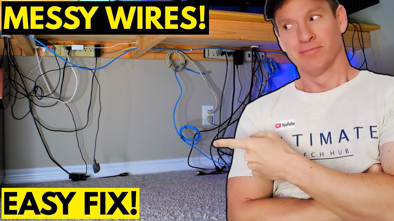 Clean Up Your Messy Cables With These 9 Simple Tips