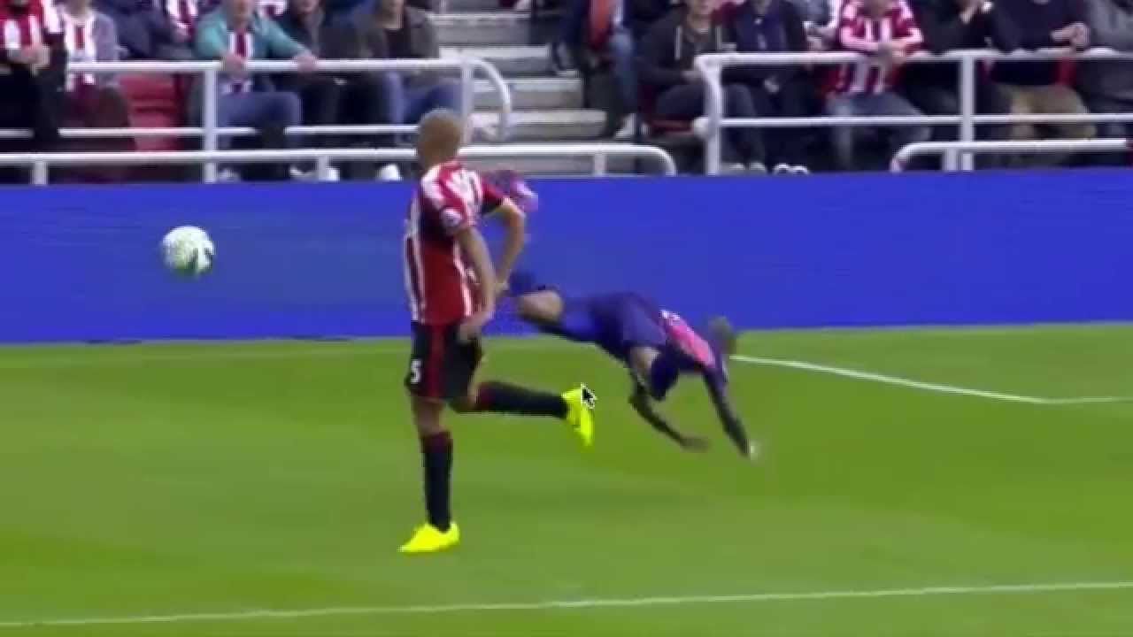 Ashley Young Dive | Man United 1-1 Sunderland