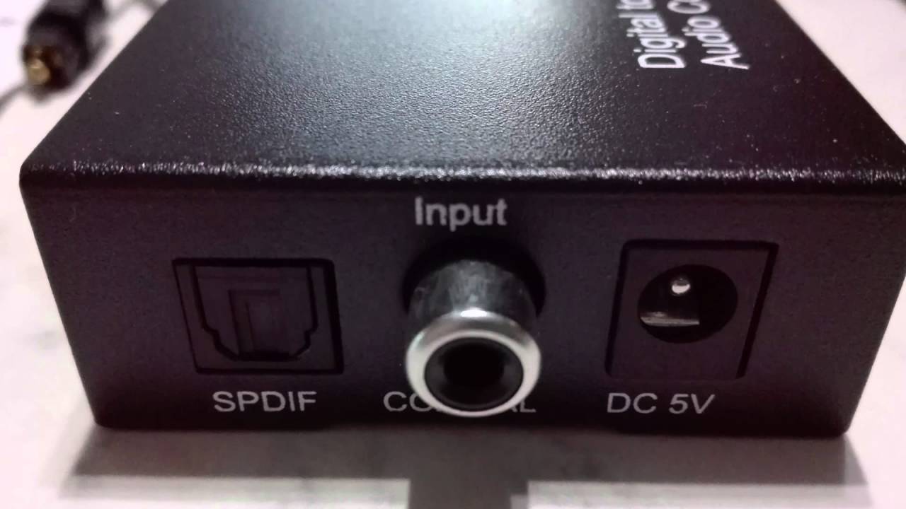 HAMA Convertitore audio digitale/analogico AC80, alimentatore esterno (incluso