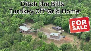 Off-Grid Cabin + Solar Power + Rainwater Catchment + Shop + 10 Acres + Homestead - FOR SALE